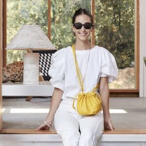 Clare V Emma Bag in Canary